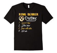 FUNNY RING BEARER DUTIES T-Shirt Cute Wedding Gift