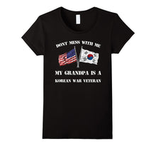 Korean War Veterans Memorial Gift: My Grandpa Veteran TShirt