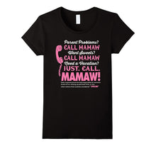Just Call Mamaw T-Shirt Funny Gift for Grandma