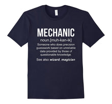 Funny Mechanic Meaning Shirt - Mechanic Noun Definition