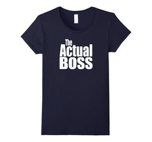 Funny Matching Coordination Family the Actual Boss Tshirts