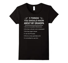 5 Things You Should Know About My Grandpa T-Shirt