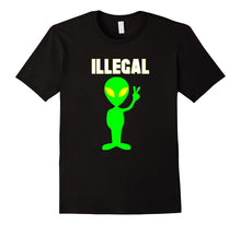 Illegal Alien Halloween Costume T Shirts - Alien Peace Sign