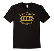 21 Years Old 21st B-Day Birthday Gift Vintage 1996 T-Shirt