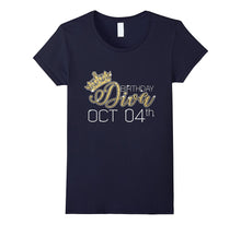 Birthday Diva on October 4th T-Shirt Libra Pride