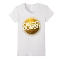 Disco Queen T Shirt - Retro 70's Seventies Retro Disco Ball