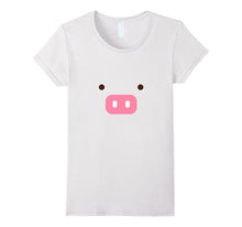 Awesome Cute Pig Face Halloween Costume T-Shirt