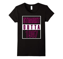 Cool Straight Outta 1987 30th Years Old Birthday Gift Shirt