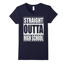 Straight Outta High School T-Shirt Class of 2017 Graduation