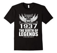 Made in 1937 80th Birthday 80 Years Old Gift T-Shirt