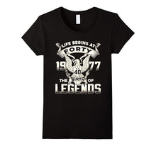 Happy 1977 My 40th Birthday Gift Ideas T Shirt