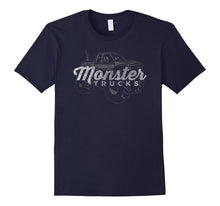 Monster Trucks Vintage Retro Big Truck Lover T-Shirt