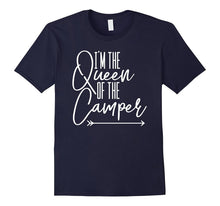 Funny Camping T-Shirt 'I'm the Queen of the Camper'