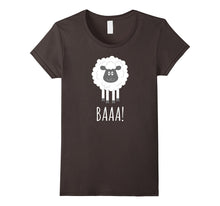 Baa Baaa Cute Fluffy Sheep Lovers Cartoon Graphic Tee Shirt