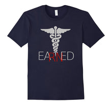 Earned Rn T-Shirt: Funny Nurse Tshirt, Soft Vintage Feel