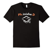 Funny Phinished PhD T-Shirt - Graduate Gift