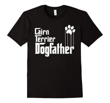 Mens Cairn Terrier Dog Dad T-Shirt