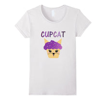CUPCAT Cute Kawaii Kitty Cat T-Shirt Kitten Cupcake Shirt
