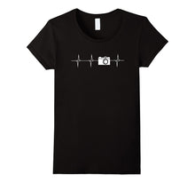 Heartbeat Camera Shirt Photographer Shirt