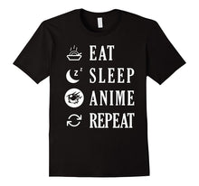 Eat Sleep Anime Repeat Shirt for Daughter Anime Lover Funny