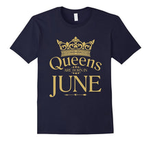 QUEENS ARE BORN IN JUNE, BIRTHDAY GIRL GOLD GIFT T-Shirt