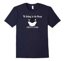 Empty the Tanks T Shirt- Whale and Dolphin Freedom