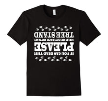 If You Can Read This Help Into Treestand Upsidedown Funny