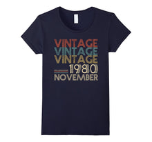 Retro Classic Vintage NOVEMBER 1980 - 37th Gift 37 Years Old