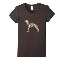 Rhodesian Ridgebacks Aloha Dog Silhouette T-Shirt Red
