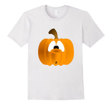 Big Huge Silly Pumpkin Face Halloween T-Shirt