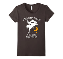 Broomsticks Are for Amateurs - Horse Halloween Shirt