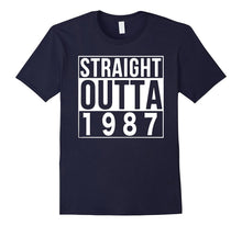 Straight Outta 1987 T-Shirt Funny 30th Birthday Gift Shirt