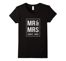 Mr & Mrs Since 1962 - 55th Wedding Anniversary Gift T-Shirt