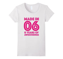 11th Birthday Shirt Gift Age 11 Year Old Girls Tshirt Tee