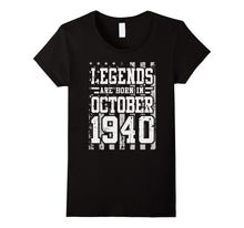 Legends Born in OCT OCTOBER 1940 Birthday Gift 77 Years Old