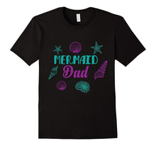 Dad Mermaid Funny Matching Shirts Merdad Matching Cute Set
