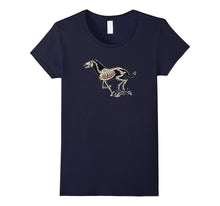 Halloween Horse Skeleton Tee Shirt - Gifts for Horse Riders