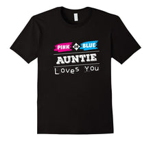 Gender Reveal Party Auntie T-Shirt for Family Shirt
