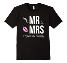 10th WEDDING ANNIVERSARY Shirt - Mr. & Mrs. 10 Years