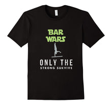 Fun Mens + Boys Gift Gymnastics T-Shirt - Bar Wars!