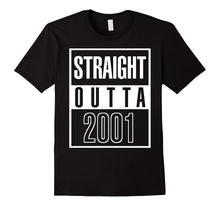 2001 16th Years Old Funny Birthday Gift T-Shirt