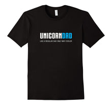 Mens Unicorn Dad Shirt, Funny Cute Father's Day Gift