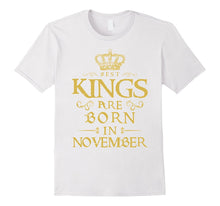 Best Kings Are Born in NOVEMBER Gold C2 T-Shirt