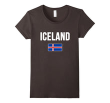 Iceland T-Shirt Icelandic Flag Tee Shirt