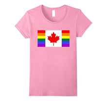 Rainbow Canadian Flag Shirt LGBTQ Rights