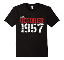 Est October 1957 Shirt 60th Birthday Gifts TShirt
