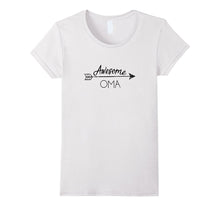 Awesome Oma Shirt, Arrow Cute Mother's Day Gift