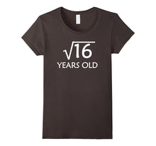 4th Birthday T-Shirt | Square Root of 16 - 4 Years Old