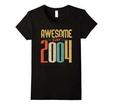 Awesome Since 2004 T-Shirt 13 Years Old 13rd Birthday Tee