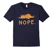 Nope Not Today Shirt Funny Lazy Cat Shirt